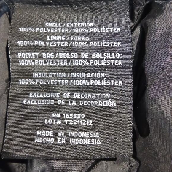 32 Degrees Heat Men’s Black Puffer Vest Size Large Lightweight Quilted - Picture 7 of 7